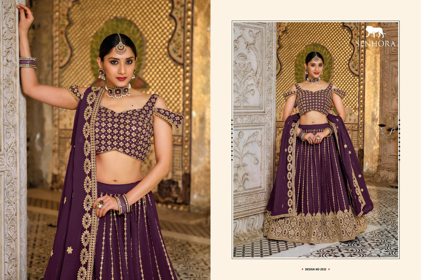 Saheli Vol 26 Senhora Georgette Lehenga Choli