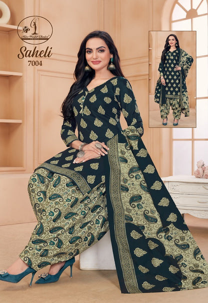 Saheli Vol 7 Miss World Choice Cotton Dress Material