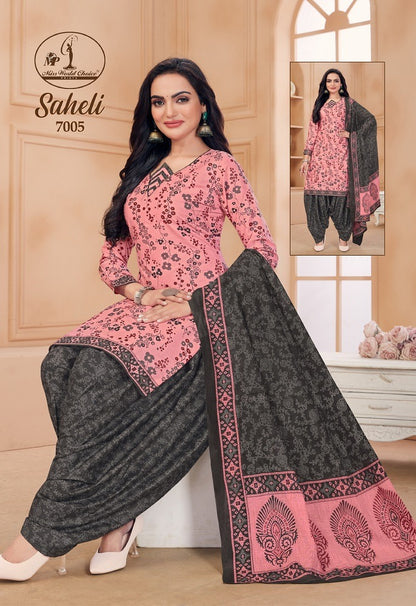 Saheli Vol 7 Miss World Choice Cotton Dress Material
