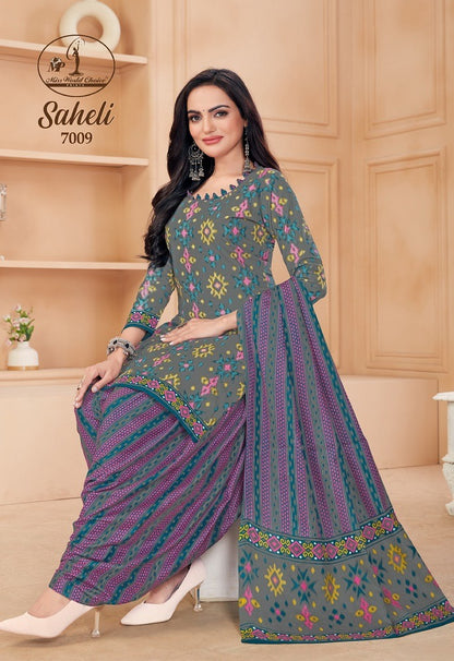 Saheli Vol 7 Miss World Choice Cotton Dress Material