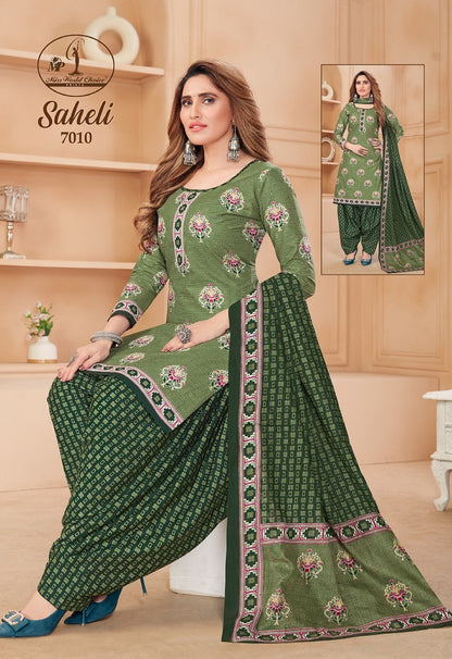 Saheli Vol 7 Miss World Choice Cotton Dress Material