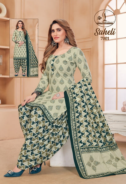Saheli Vol 7 Miss World Choice Cotton Dress Material