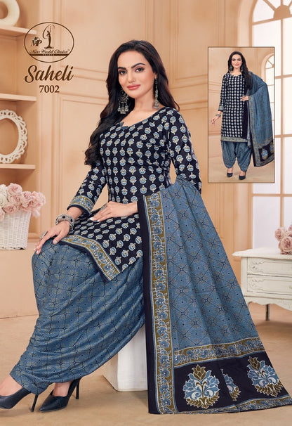 Saheli Vol 7 Miss World Choice Cotton Dress Material