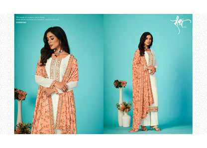 Sajni Radha Trendz Georgette Plazzo Style Suits