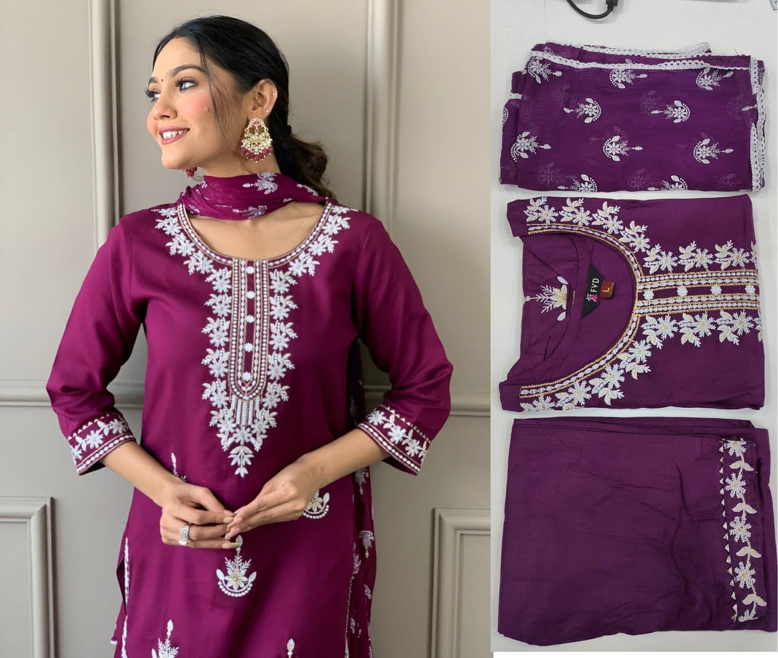 Sakira We Fab Rayon Readymade Pant Style Suits