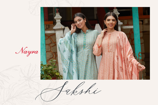 Sakshi Vol 1 Nayra Silk Readymade Pant Style Suits