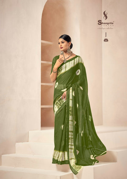 Sale-Sale Mulmul Cotton Vol 25 Shangrila Sarees