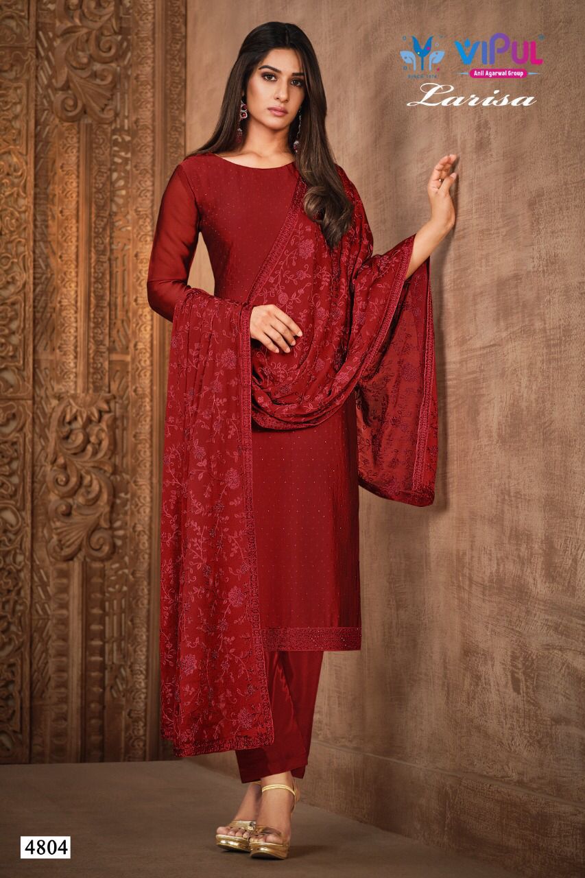 Sale Sale Sale Larissa Vipul Georgette Pant Style Suits