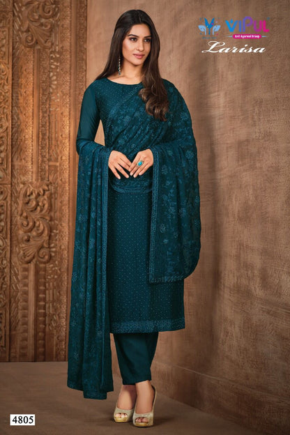 Sale Sale Sale Larissa Vipul Georgette Pant Style Suits