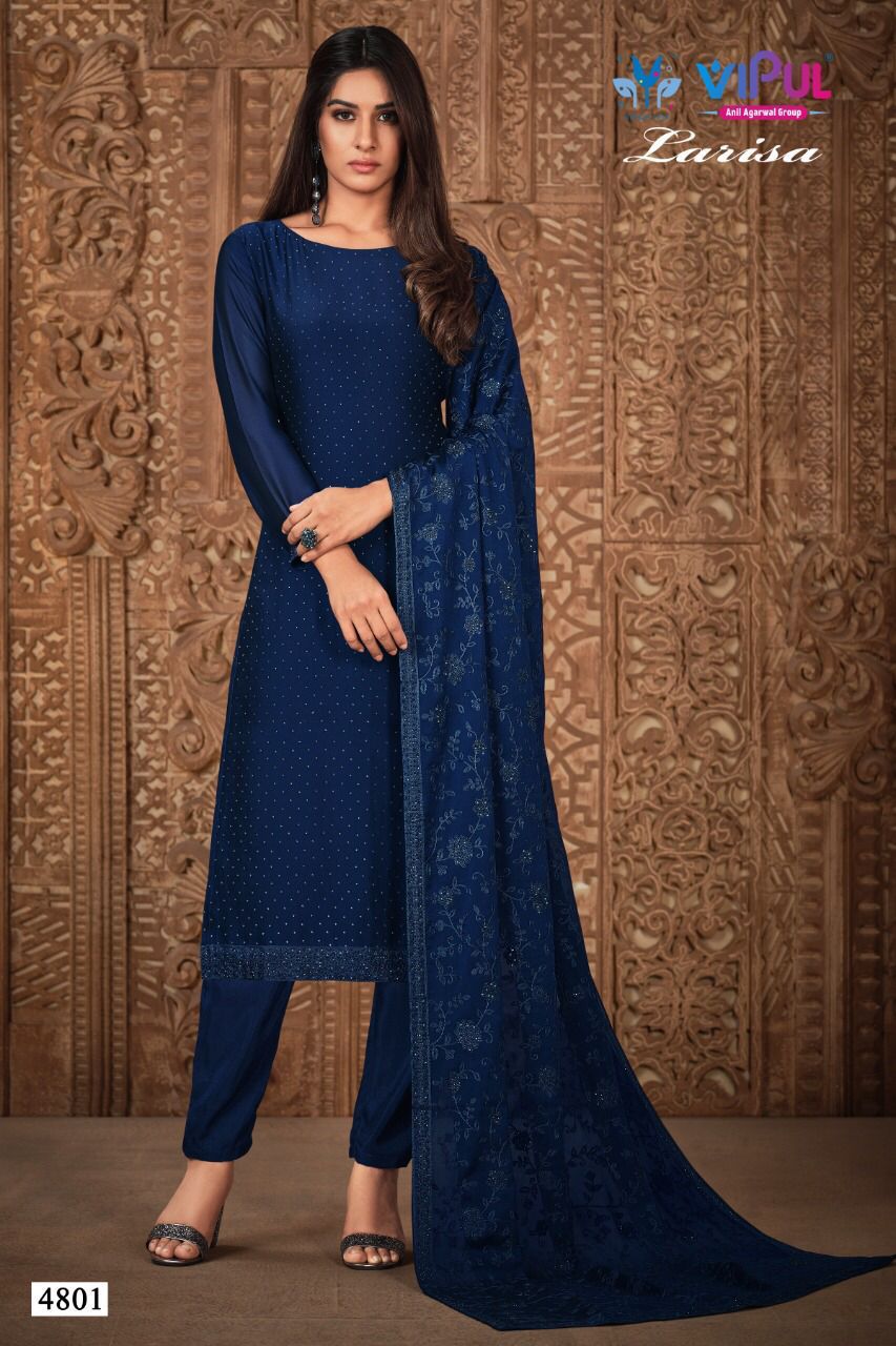 Sale Sale Sale Larissa Vipul Georgette Pant Style Suits