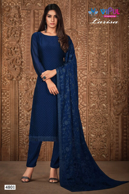 Sale Sale Sale Larissa Vipul Georgette Pant Style Suits