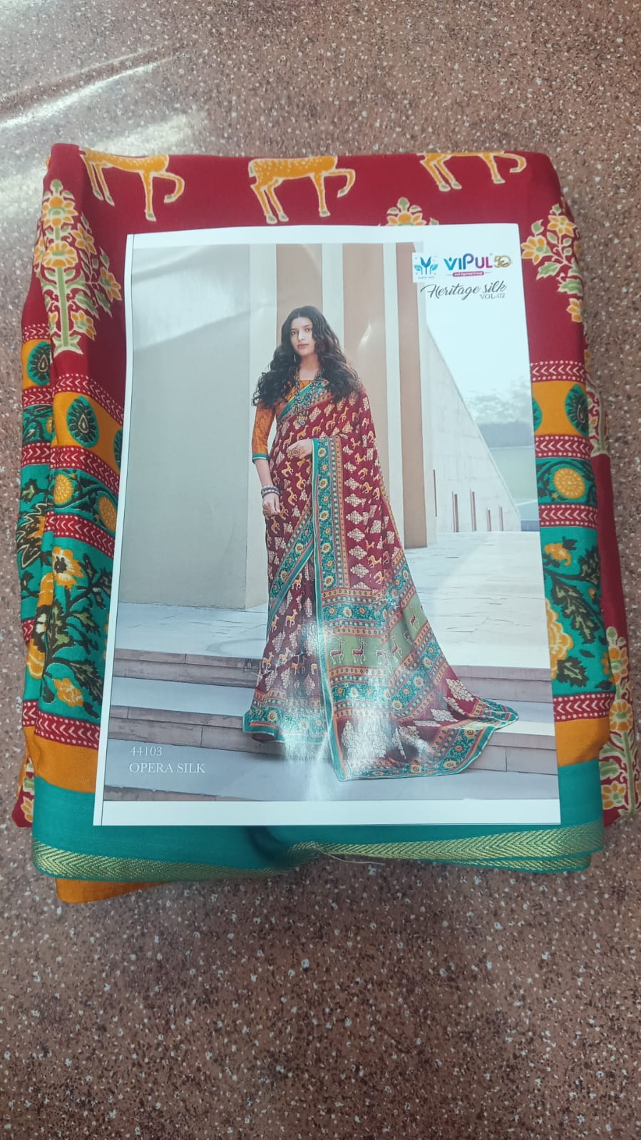 Sale Sale Sale Opera Silk Vipul Silk Crepe Sarees