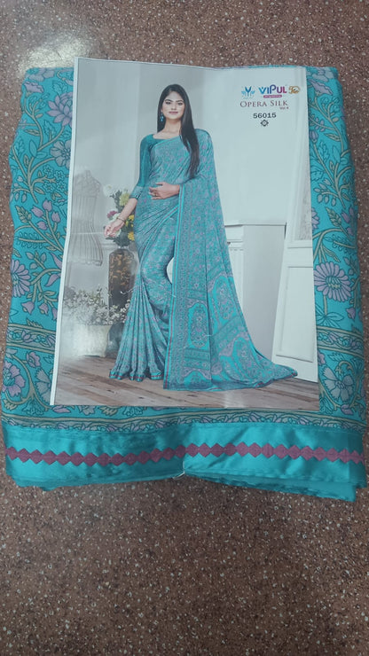 Sale Sale Sale Opera Silk Vipul Silk Crepe Sarees