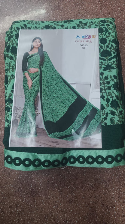 Sale Sale Sale Opera Silk Vipul Silk Crepe Sarees