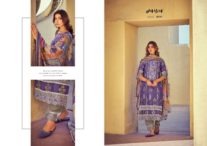 Samaa Jay Vijay Muslin Silk Pant Style Suits