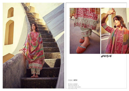 Samaa Jay Vijay Muslin Silk Pant Style Suits