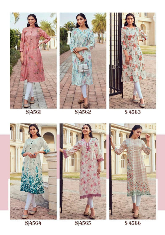 Samaira Sbs Cotton Kurtis