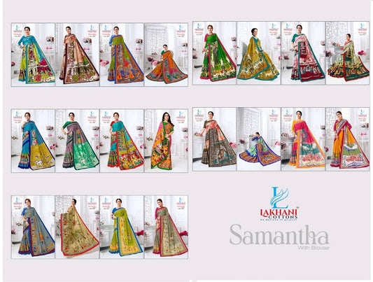 Samantha Vol 4 Lakhani Cotton Sarees