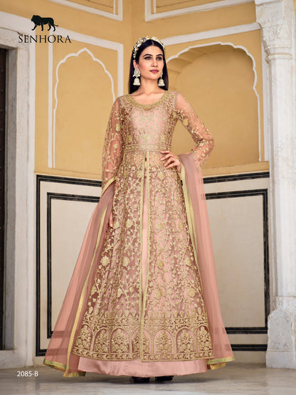 Samara-2085 Senhora Butterfly Net Pakistani Salwar Suits