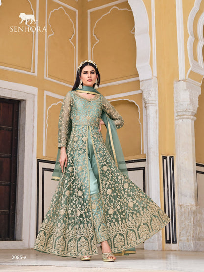Samara-2085 Senhora Butterfly Net Pakistani Salwar Suits
