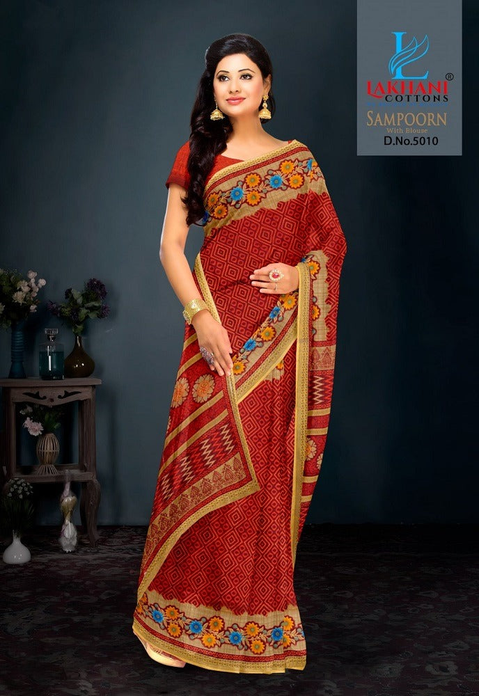 Sampoorn Vol 5 Lakhani Cotton Sarees