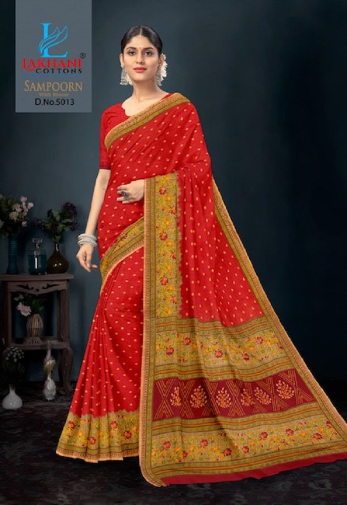 Sampoorn Vol 5 Lakhani Cotton Sarees