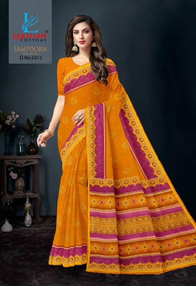 Sampoorn Vol 5 Lakhani Cotton Sarees