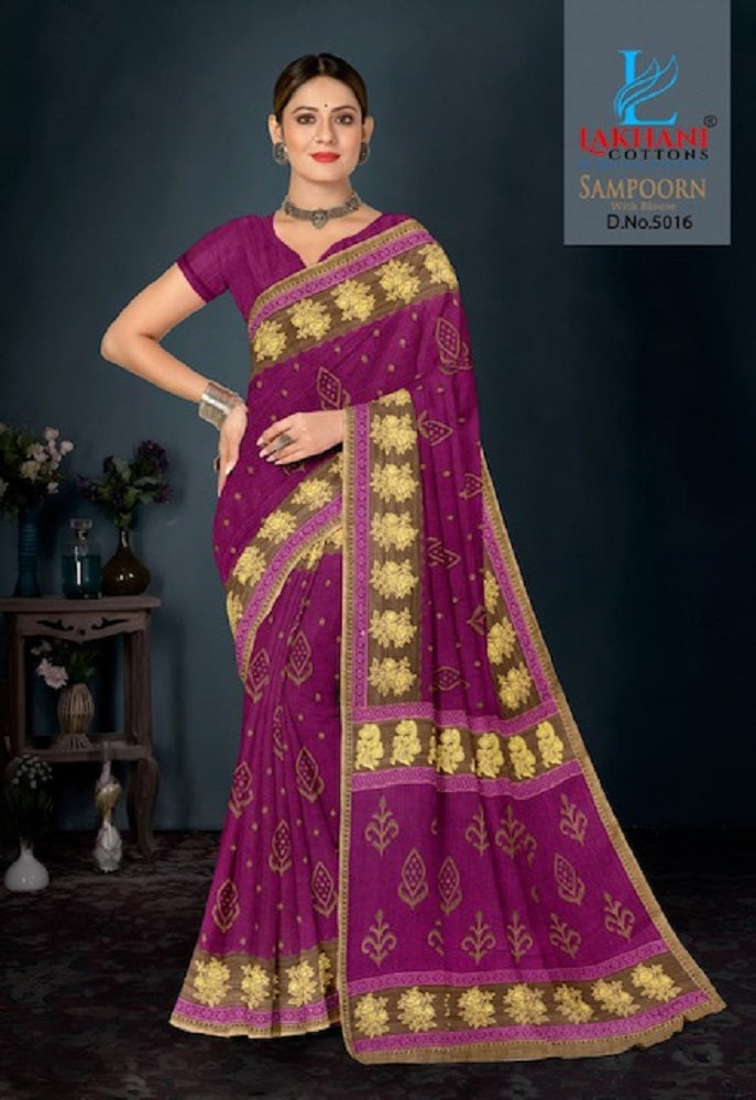 Sampoorn Vol 5 Lakhani Cotton Sarees