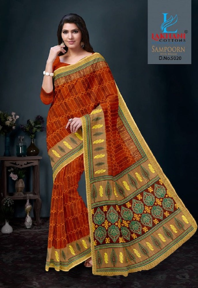 Sampoorn Vol 5 Lakhani Cotton Sarees