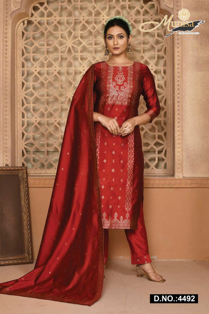 Samriddhi Vol 2 Munisa Silk Readymade Pant Style Suits