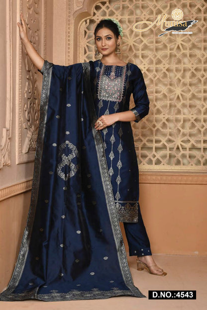 Samriddhi Vol 2 Munisa Silk Readymade Pant Style Suits