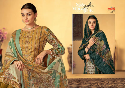 Sana Saba Vol 25 Pakiza Prints Lawn Cotton Karachi Salwar Suits
