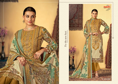 Sana Saba Vol 25 Pakiza Prints Lawn Cotton Karachi Salwar Suits