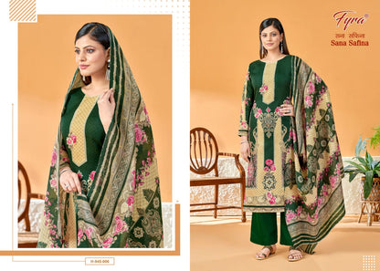 Sana Safina Fyra Soft Cotton Karachi Salwar Suits
