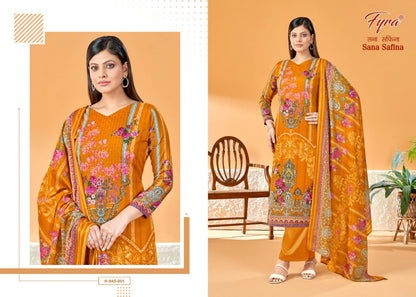 Sana Safina Fyra Soft Cotton Karachi Salwar Suits