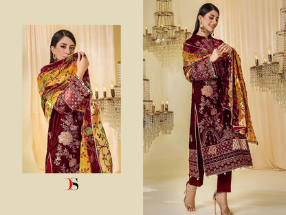 Sana Safinaz Deepsy Velvet Suits