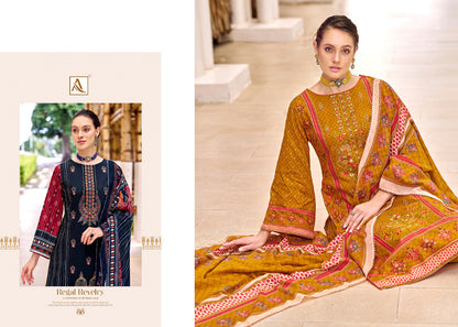 Sana Sara Alok Cambric Karachi Salwar Suits
