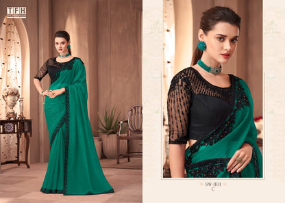 Sandalwood Hit-1101 Tfh Silk Sarees