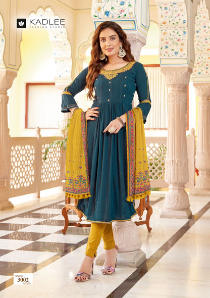 Sangam Kadlee Rayon Readymade Pant Style Suits