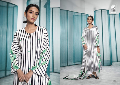 Sangam Sahiba Cotton Lawn Pant Style Suits