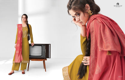 Sangeet Mor Bagh Silk Plazzo Style Suits