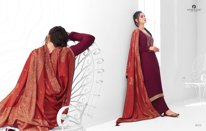 Sangeet Mor Bagh Silk Plazzo Style Suits