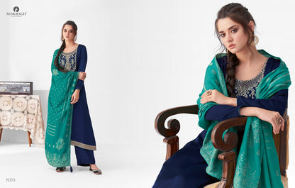 Sangeet Mor Bagh Silk Plazzo Style Suits