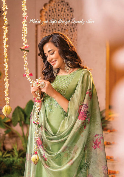 Sangeet Vol 4 Af Viscose Readymade Pant Style Suits