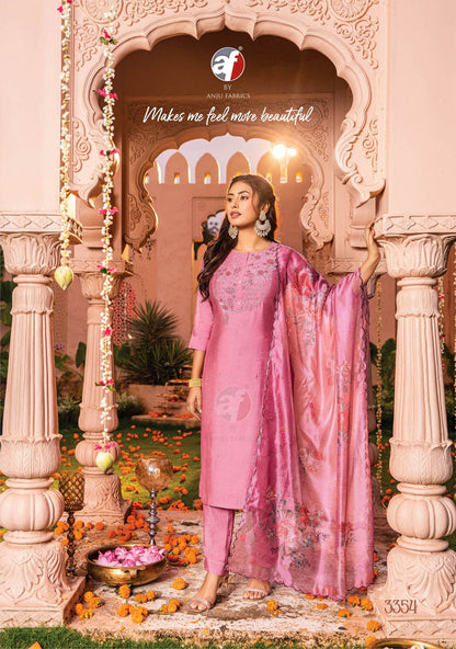 Sangeet Vol 4 Af Viscose Readymade Pant Style Suits
