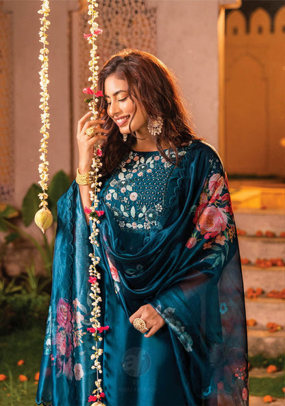 Sangeet Vol 4 Af Viscose Readymade Pant Style Suits