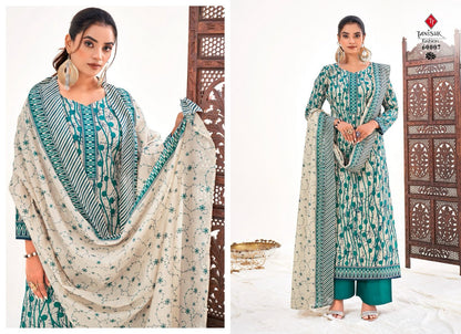 Sanjh Tanishk Fashion Cotton Pant Style Suits