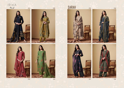 Sarah Irika Pashmina Suits