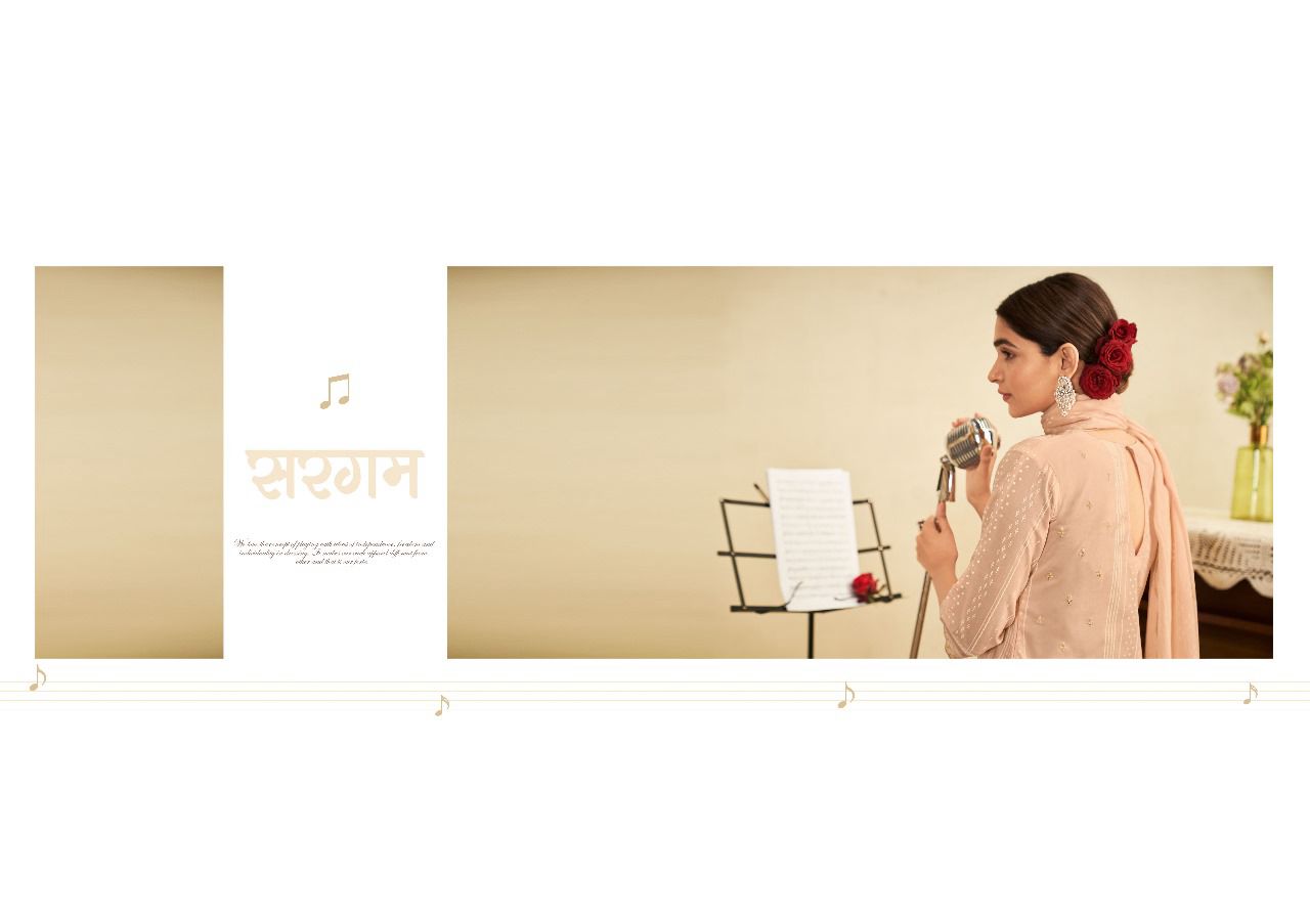 Sargam Jay Vijay Cotton Khadi Pant Style Suits