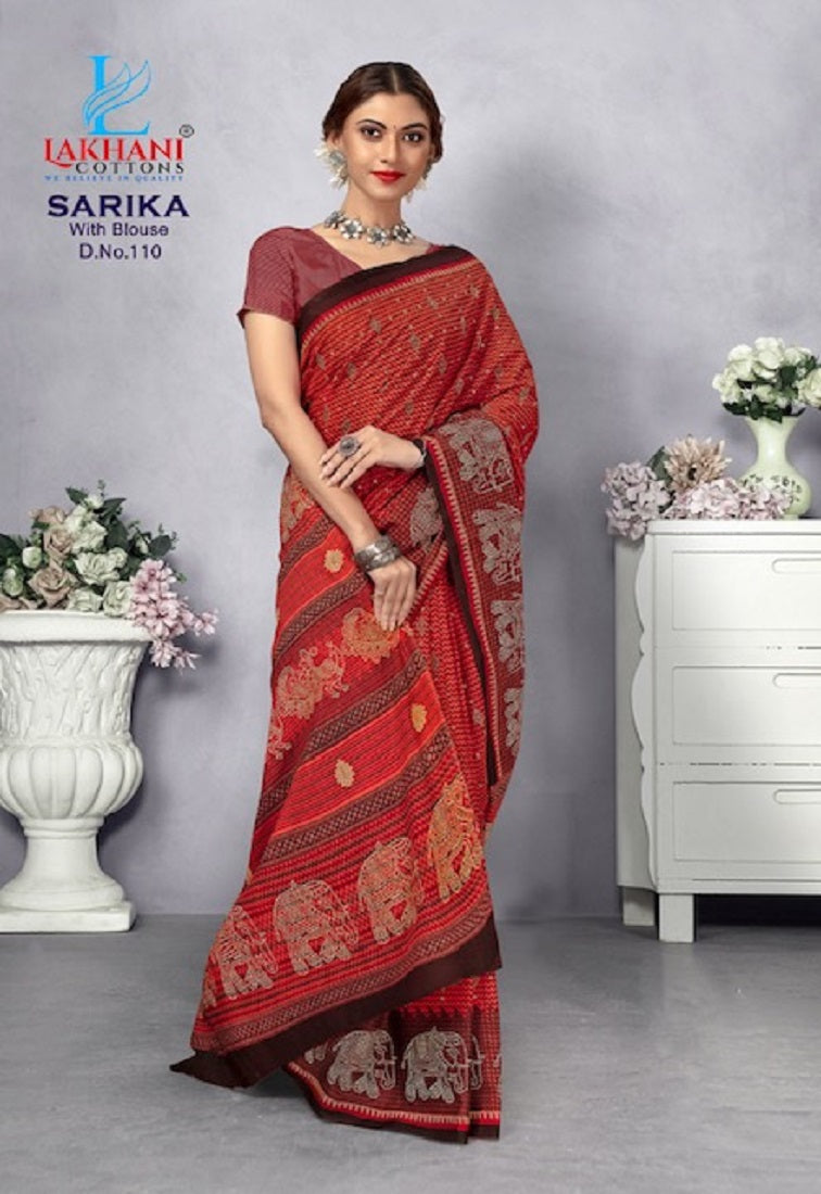 Sarika Lakhani Cotton Sarees